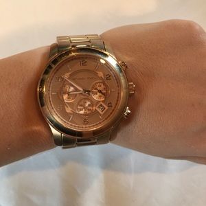 Rose Gold Michael Kors Watch
