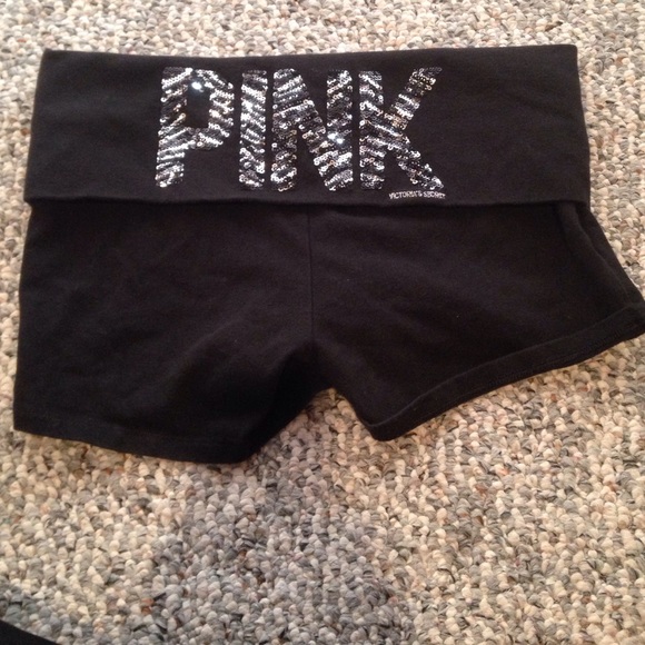 Pink Yoga Shorts