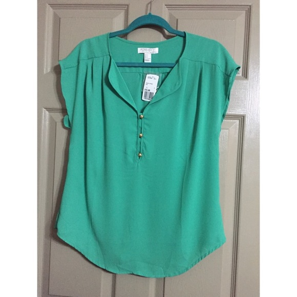 Spring perfect top Forever 21 L Jade/teal