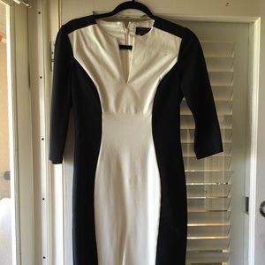 Designer Color block dress