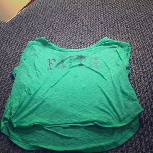Neon Grren crop top