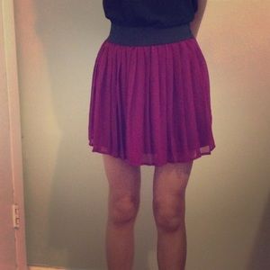 Material Girl Pleated Skirt