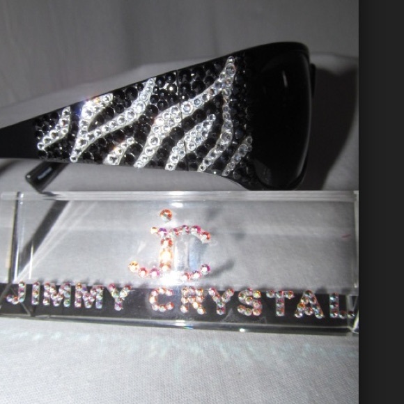 Authentic Jimmy Crystal Sunglasses (NWOT)
