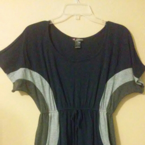 Large cinch waisted dress