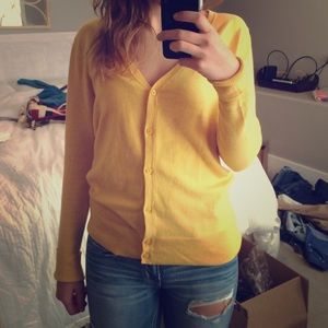 Mustard Cardigan