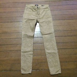 Urban Outfitters snake print jeans