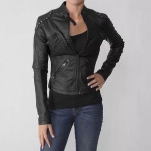 Ci Sono by Adi Leather jacket