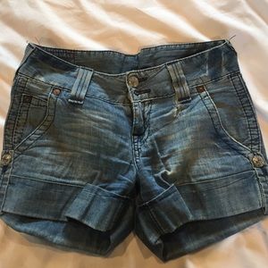 True Religion denim shorts