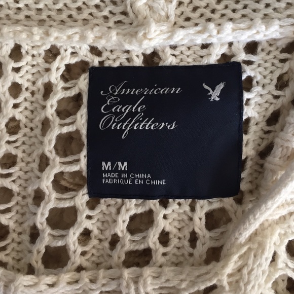 American Eagle cream sweater - Picture 2 of 2