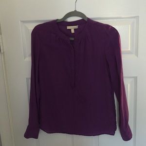 Silk shirt long sleeve. Banana republic