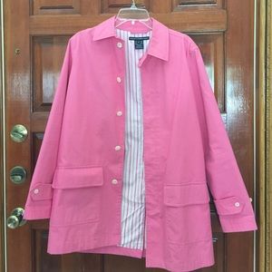 💥Ralph Lauren💥 Gorgeous Pink Golf Jacket NWOT