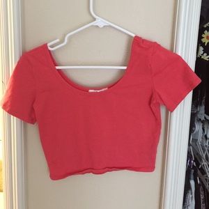 Forever 21 crop top pink