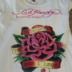 Womens Ed Hardy shirt