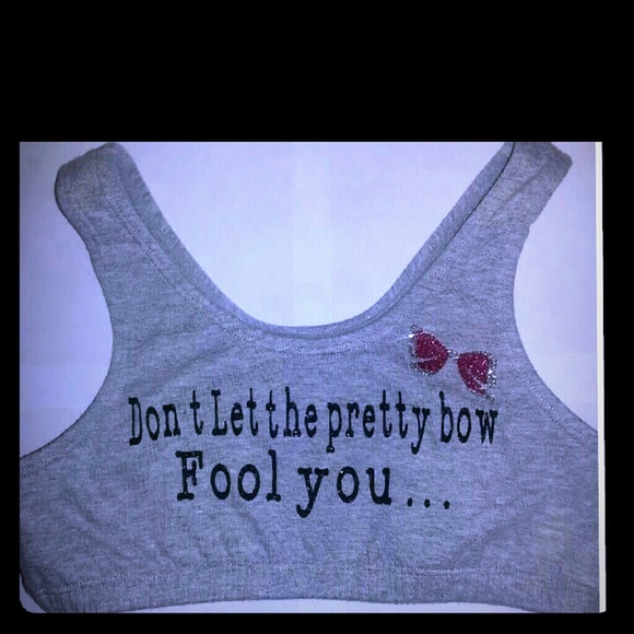 Made to order Sports bra *new never worn*