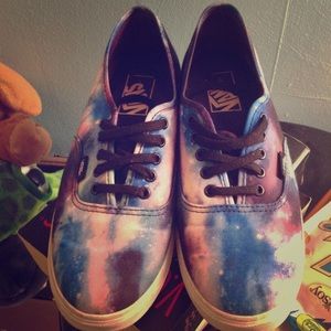 Vans galaxy sneakers-size 9 women's.