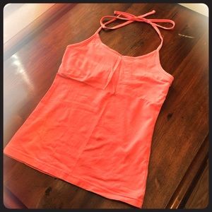 Aeropostale halter top w/shelf - size M