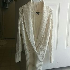 bebe Cream sweater.