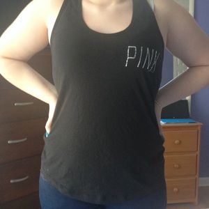 Basic tank top from pink