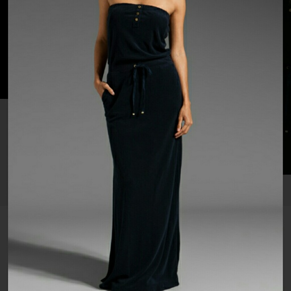 juicy couture silk maxi dress Juicy Couture terry maxi dress