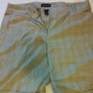 Plaid Womens Shorts