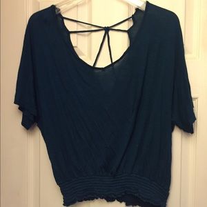 Teal Shirt. With Cute back design!