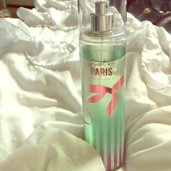 Bath and body works sweet on Paris body spray