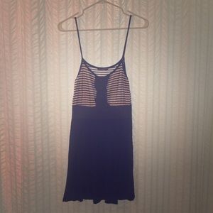 Black & white skinny strap dress!