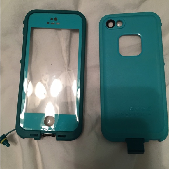 Dark Teal/Teal Fre Lifeproof for 5/5S