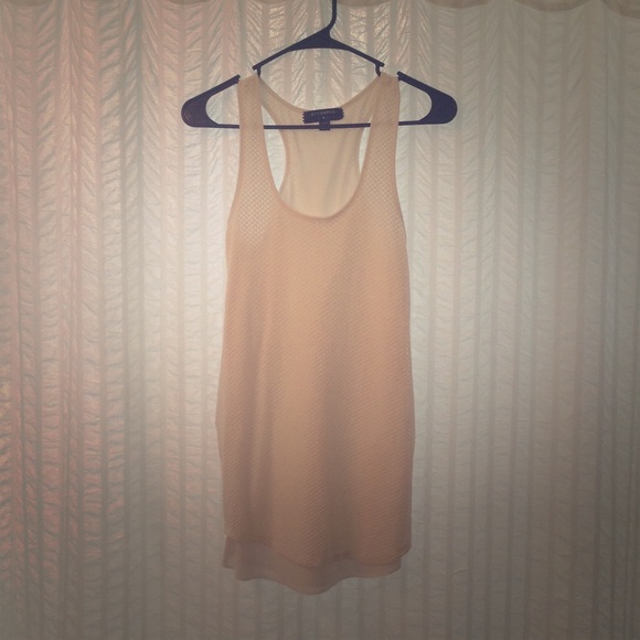 White, razor back dress.URBAN OUTFITTERS.