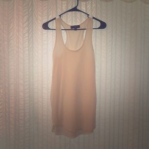 White, razor back dress.URBAN OUTFITTERS.