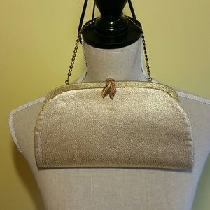 Vintage Gold clutch