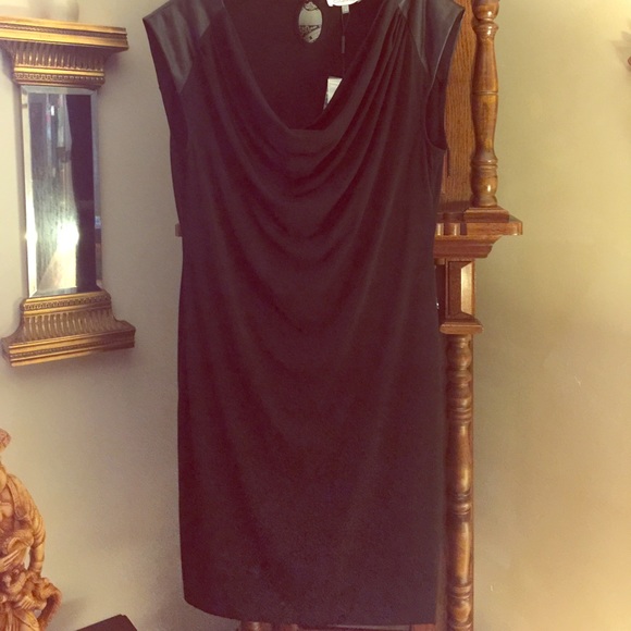 Cowlneck Calvin Klein Dress-Brand New
