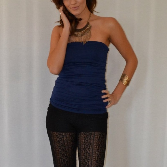 Reversible Top Navy/Black