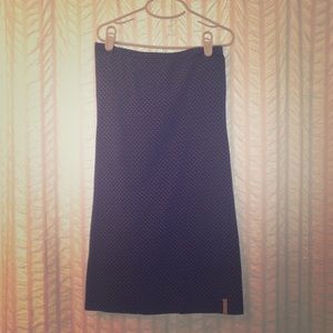 Black & white tube dress!