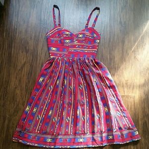 Amanda Uprichard silk sweetheart dress