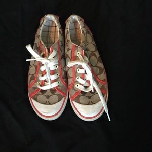 Coach tennis shoes!
