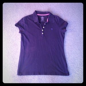 Navy blue IZOD shirt