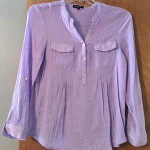Purple gauze shirt - REDUCED!!!