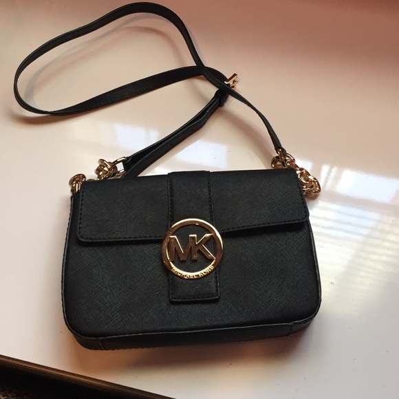 Michael Kors black night bag