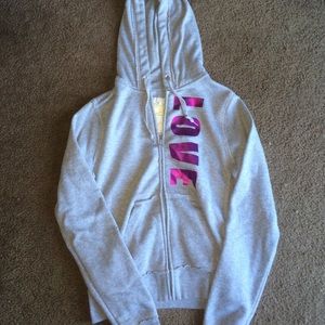 Zip-up hoodie