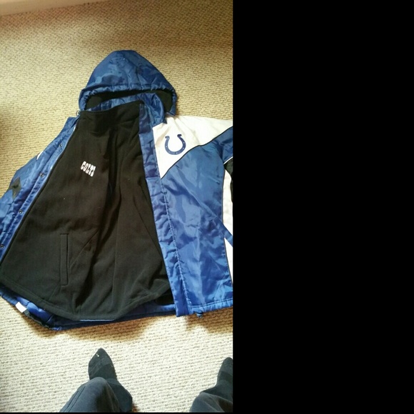 Mens Authentic NFL Colts Jacket - Picture 2 of 4