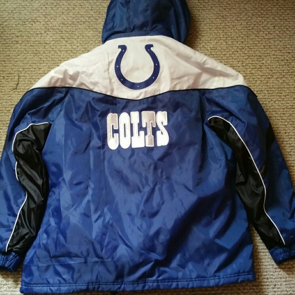 Mens Authentic NFL Colts Jacket - Picture 4 of 4