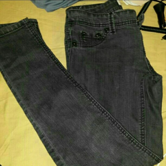 Black skinny jeans