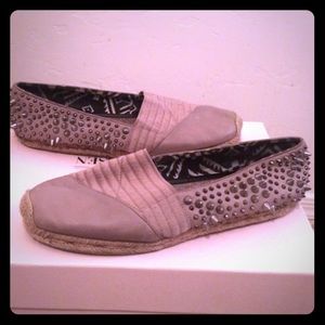 Sam Edelman spiked espadrille flats