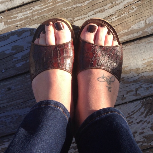 Nine West wedge sandals