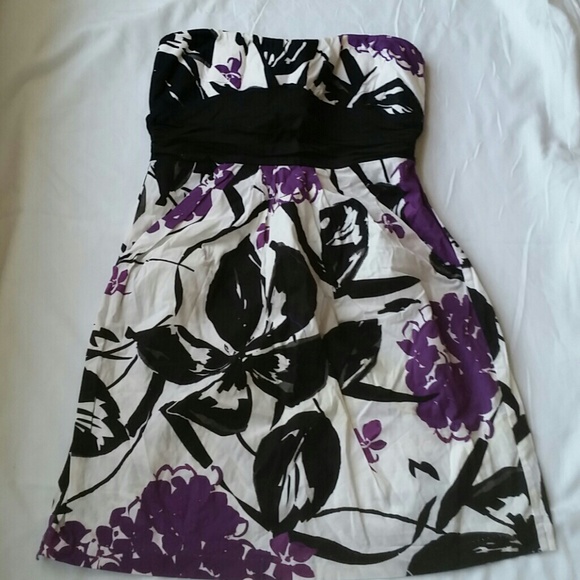 Modern floral dress