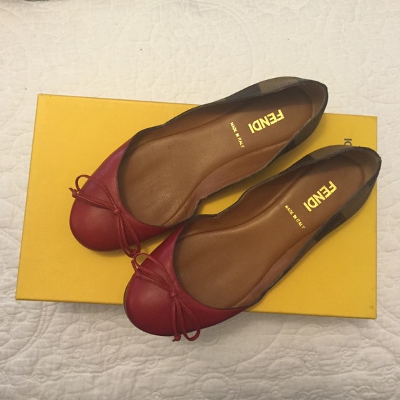 Used Fendi Flats