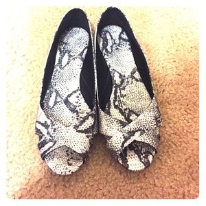 H&M Snake Skin Flats