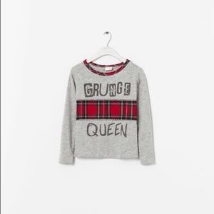 NWOT ZARA PRINTED SHIRT