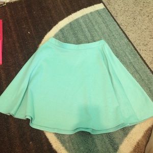 Mint Green Skater Skirt